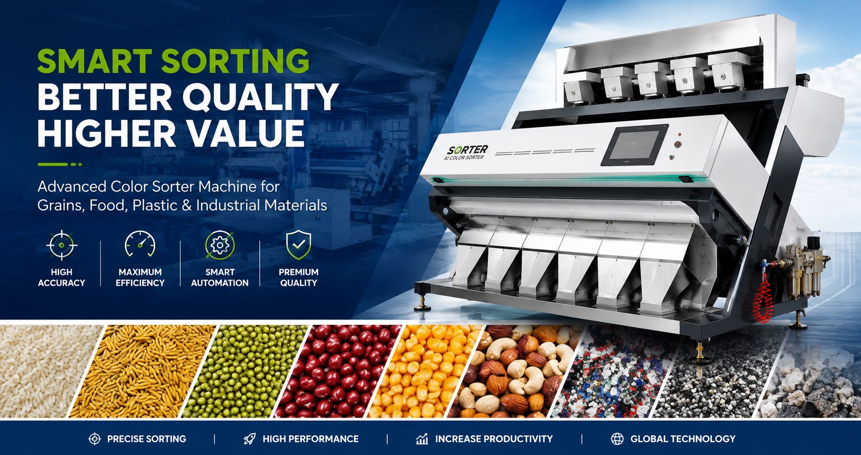 What is a Color Sorter Machine? How Does It Work and Why Is It Essential for Modern Industries?